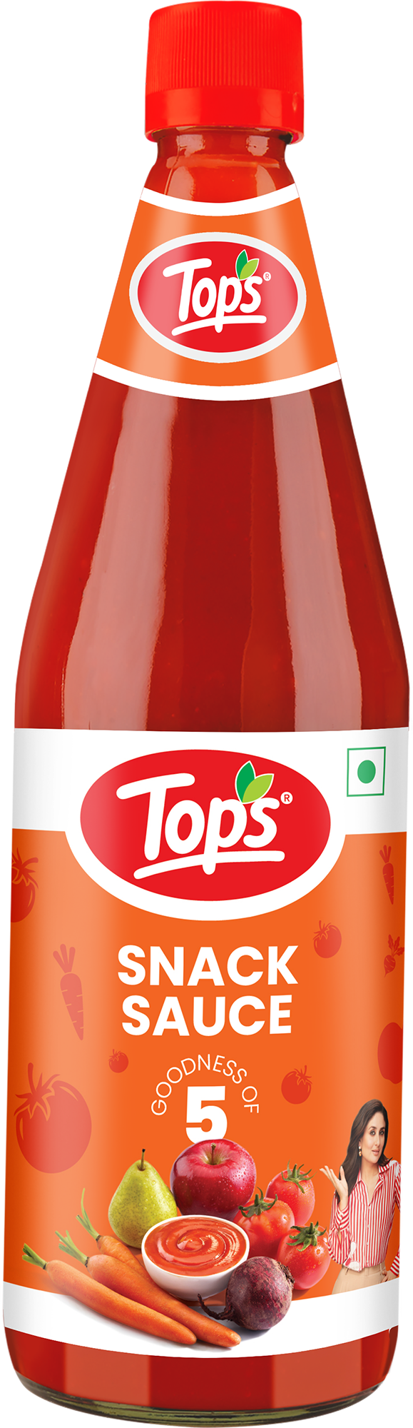 Tops Snack Sauce 950 gm glass bottle